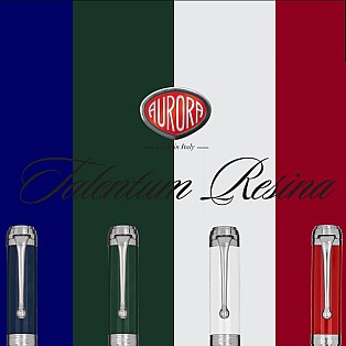 Aurora Talentum Blue CT Big Fountain pen