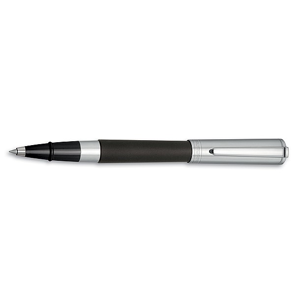 Aurora TU Matte Black and Chrome Tintenroller