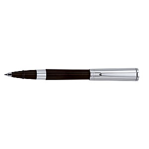 Aurora TU Black and Chrome Rollerball
