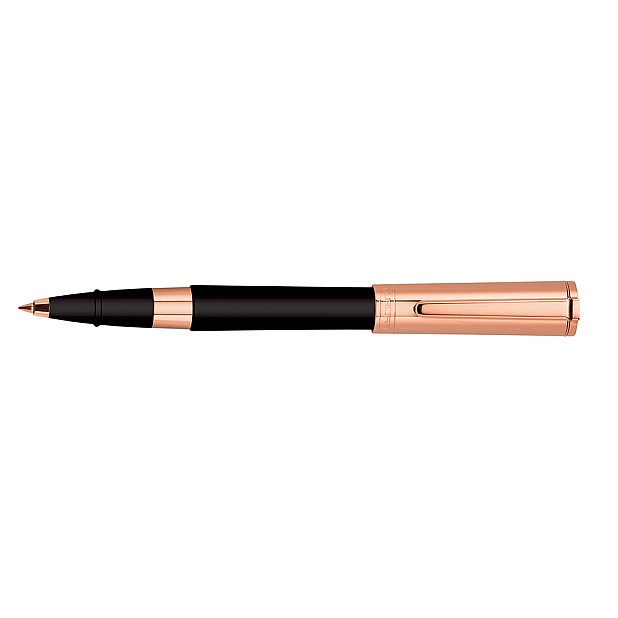 Aurora TU Black and Rose Gold Roller