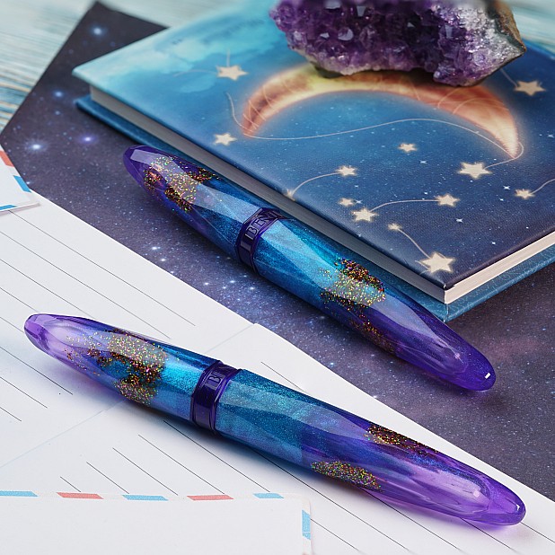 Benu Briolette Amethyst Tide Pióro Wieczne