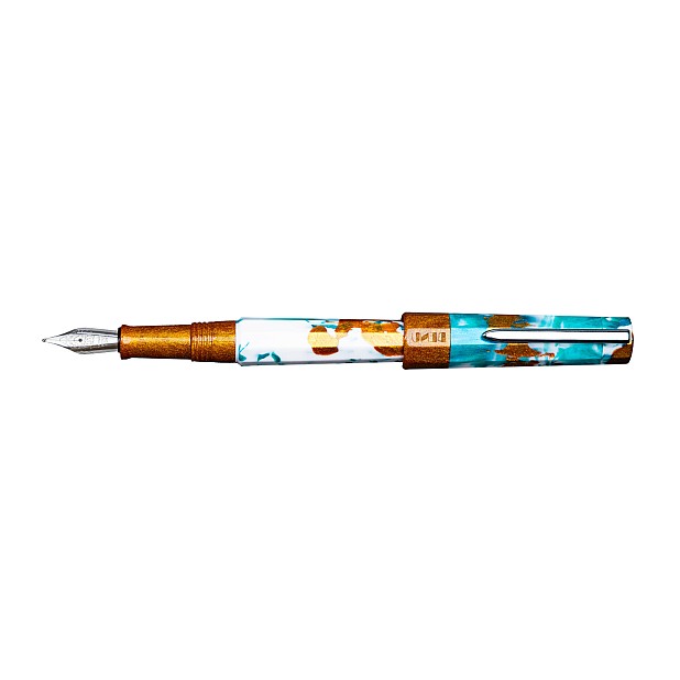 Benu Euphoria Blue Hawaiian Fountain pen