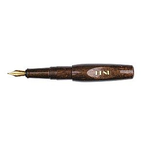 Benu Pixie Coffee Brown GT Pocket Fountain pen