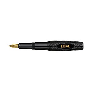 Benu Pixie Jolly Roger Black GT Pocket Vulpen