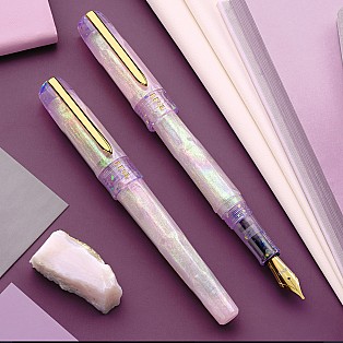 Benu Talisman Pink Opal GT Fountain pen