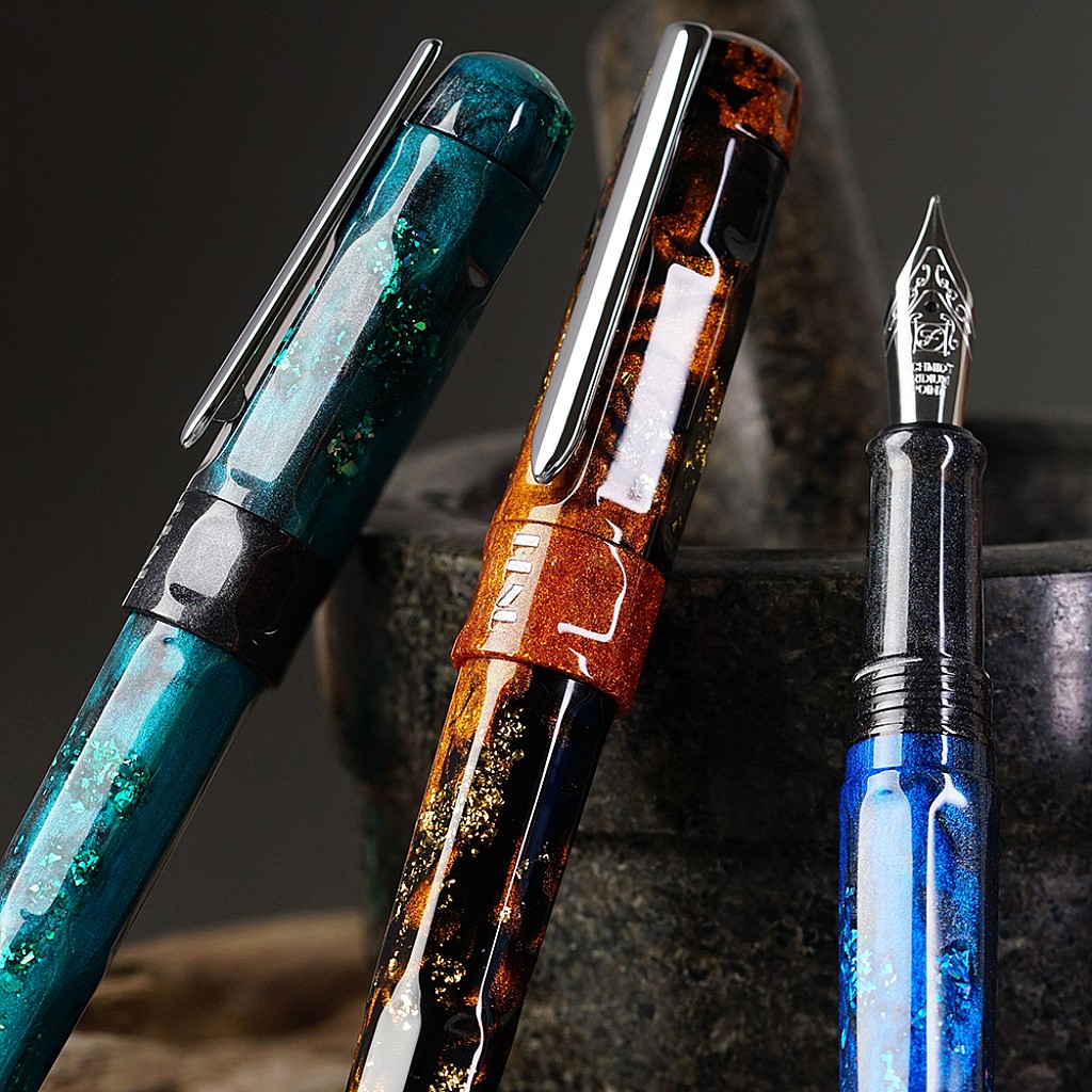 Benu Talisman Tiger’s Eye Vulpen - Vulpen / Fountain pen | Appelboom.com