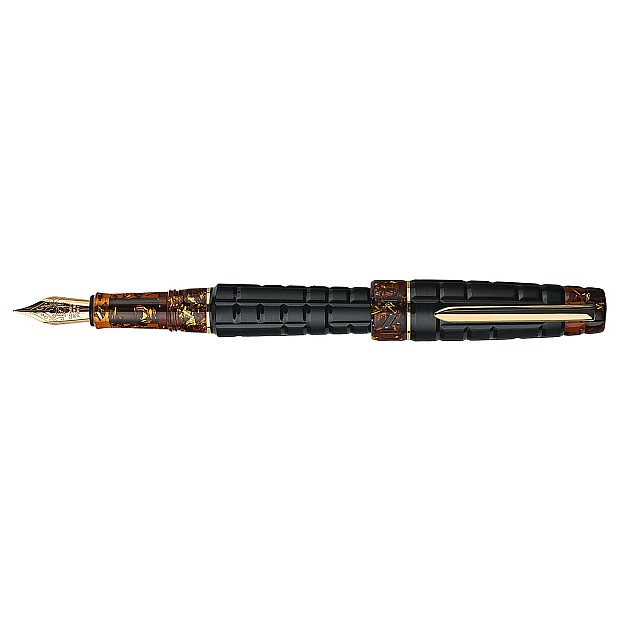 Benu Tessera Black Amber GT Stylo Plume