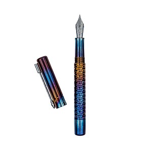 Black Forest Pen Premium Artifex Blued Stainless Steel Fountain pen