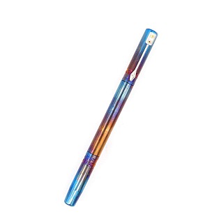 Black Forest Pen ArtisanLine Duo Blued Stainless Steel Fountain pen