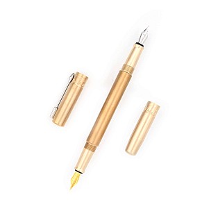 Black Forest Pen ArtisanLine Duo Brass Fountain pen