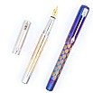Black Forest Pen ArtisanLine Metalicum Blued Stainless Steel Fountain pen