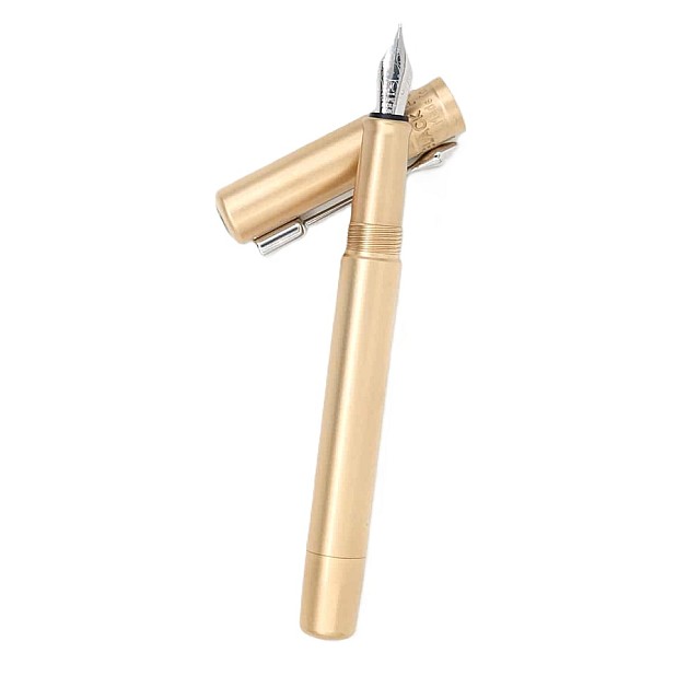 Black Forest Pen Premium Classic Brass Caneta de Tinta Permanente