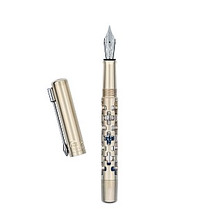 Black Forest Pen Premium Crucius Brass Stylo plume