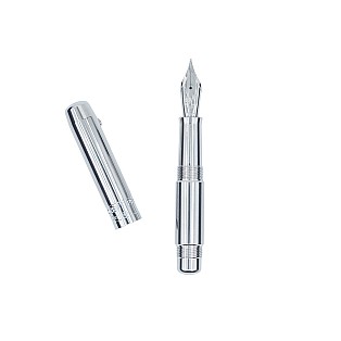 Black Forest Pen Premium Classic Minimo Stainless Steel Stylo plume