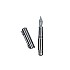 Black Forest Pen Premium Classic Minimo Titanium Caneta de Tinta Permanente