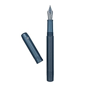 Black Forest Pen Premium MultiMill Aluminum Titanium Grey Stylo plume