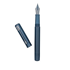 Black Forest Pen Premium MultiMill Aluminum Titanium Grey Fountain pen