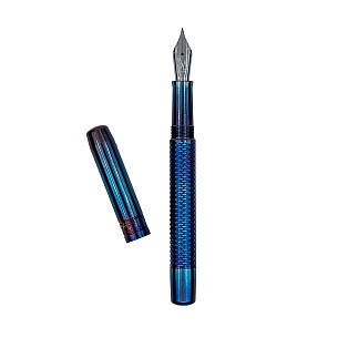 Black Forest Pen Premium MultiMill Blued Stainless Steel Stylo plume