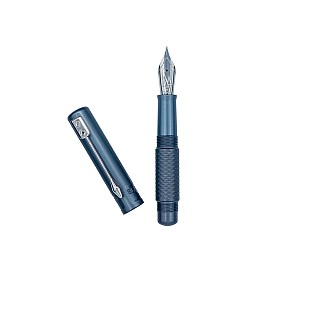 Black Forest Pen Premium MultiMill Minimo Aluminum Titanium Grey Pluma Estilográfica