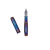 Black Forest Pen Premium MultiMill Minimo Blued Stainless Steel Pluma Estilográfica