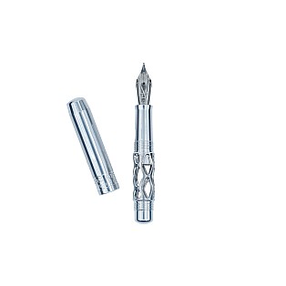 Black Forest Pen Premium Rhombus Minimo Aluminum Pluma Estilográfica