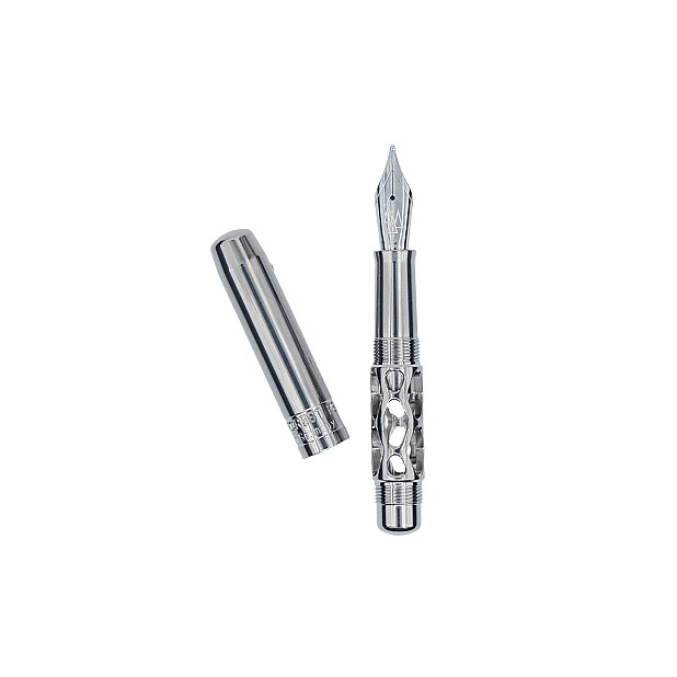 Black Forest Pen Premium Rhombus Minimo Titanium Vulpen