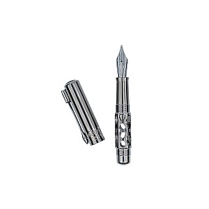 Black Forest Pen Premium Rhombus Minimo Titanium Pluma Estilográfica