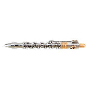 Black Forest Pen Premium Rhombus Stainless Steel Bolt Action Bolígrafo