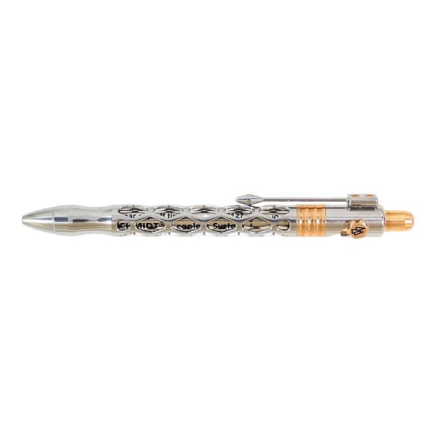 Black Forest Pen Premium Rhombus Stainless Steel Bolt Action Stylo Bille
