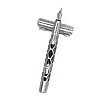 Black Forest Pen Premium Rhombus Stainless Steel Vulpen