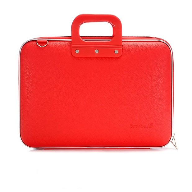 Bombata Medio Classic (13'') Red Laptop Briefcase