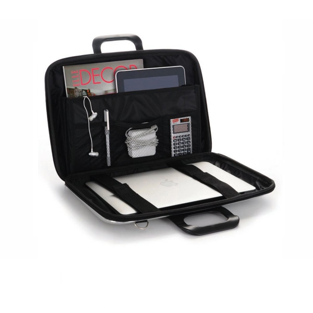 Bombata Medio Classic Nylon (13'') Black Laptop Briefcase