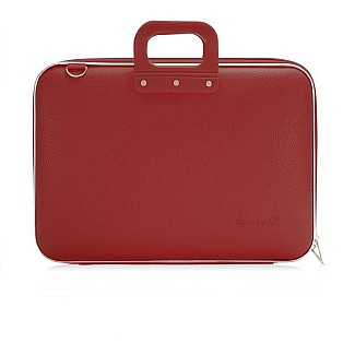 Bombata Maxi Classic (17'') Brandy Laptop Briefcase