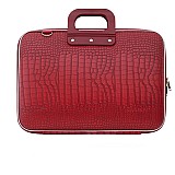Bombata Medio Classic Cocco (13'') Red Laptop Briefcase