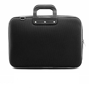 Bombata Medio Classic Nylon (13'') Black Laptop Briefcase