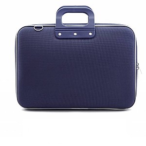 Bombata Classic Nylon (15.6'') Navy Blue Laptop Briefcase