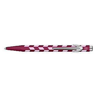 Caran d'Ache 849 Mosaic Garnet Red Ballpoint