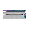 Caran d'Ache 849 Claim Your Style Purple Ocean Balpen