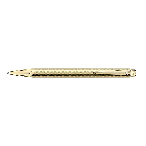 Caran d'Ache Ecridor Damier Gold Stylo à bille