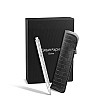 Caran d'Ache Ecridor Damier Grey Silver Ballpoint Set