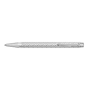 Caran d'Ache Ecridor Damier Grey Silver Balpen