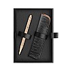 Caran d'Ache Ecridor Damier Rose Gold Kulspetspenna Set