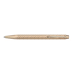 Caran d'Ache Ecridor Damier Rose Gold Kulspetspenna