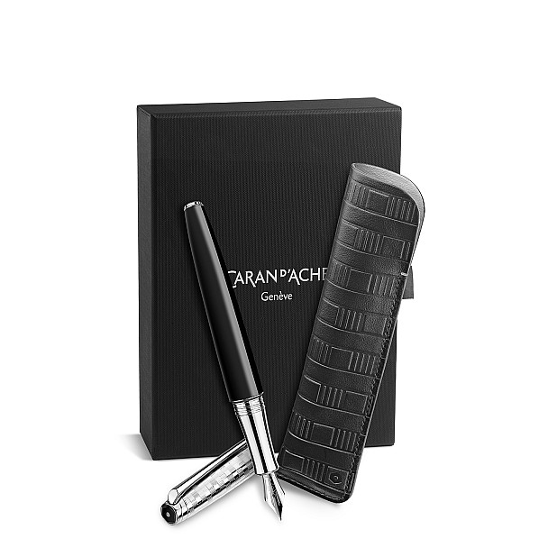 Caran d'Ache Léman Damier Special Edition Caneta-tinteiro