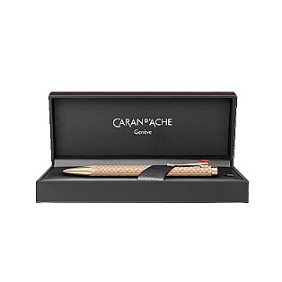 Caran d'Ache Ecridor Damier Rose Gold Ballpoint