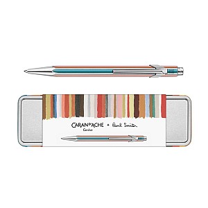 Caran d'Ache 849 Paul Smith Edition 5 Silver Ballpoint