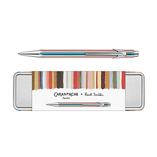 Caran d'Ache 849 Paul Smith Edition 5 Silver Ballpoint