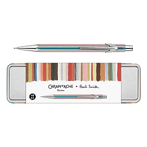 Caran d'Ache 849 Paul Smith Edition 5 Silver Mechanical pencil 0.5mm