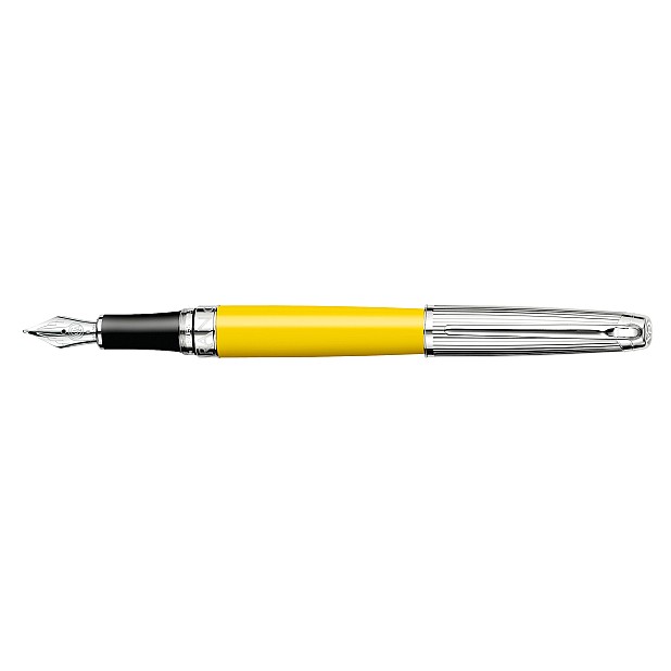Caran d'Ache Léman Bicolor Yellow Caneta de Tinta Permanente