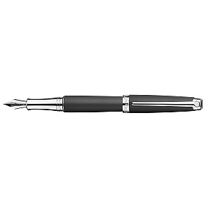 Caran d'Ache Léman Matte Black Caneta de Tinta Permanente